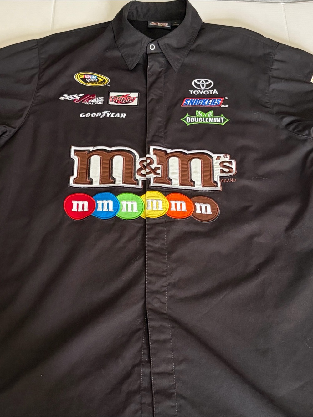 Chase Authentics Kyle Busch Pit Crew Shirt Official Vintage from 2000s